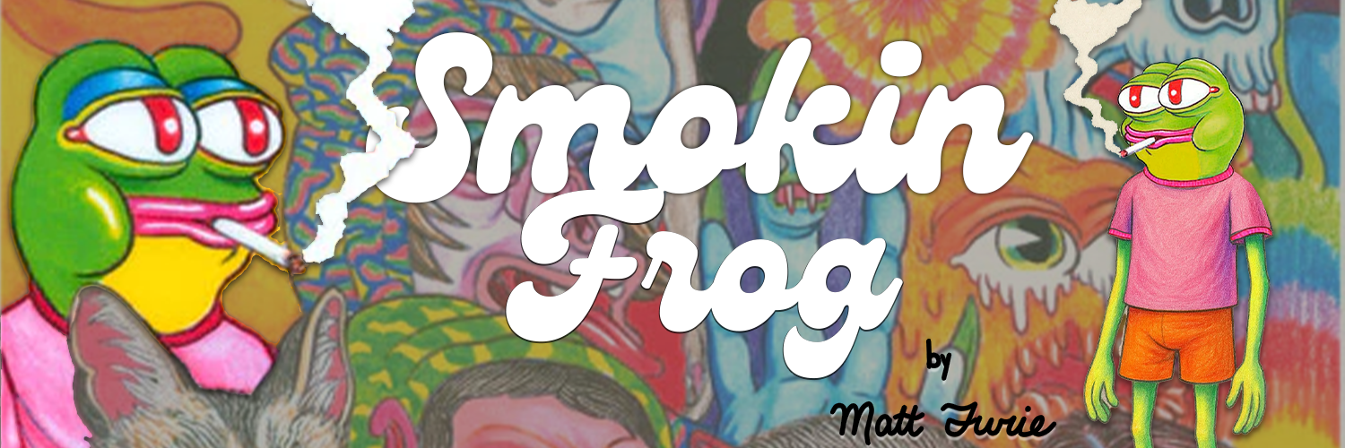 Smokin Frog Banner