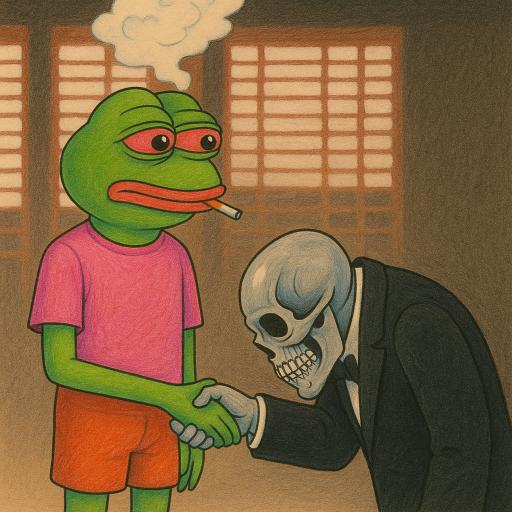Smokin Frog Meme #4