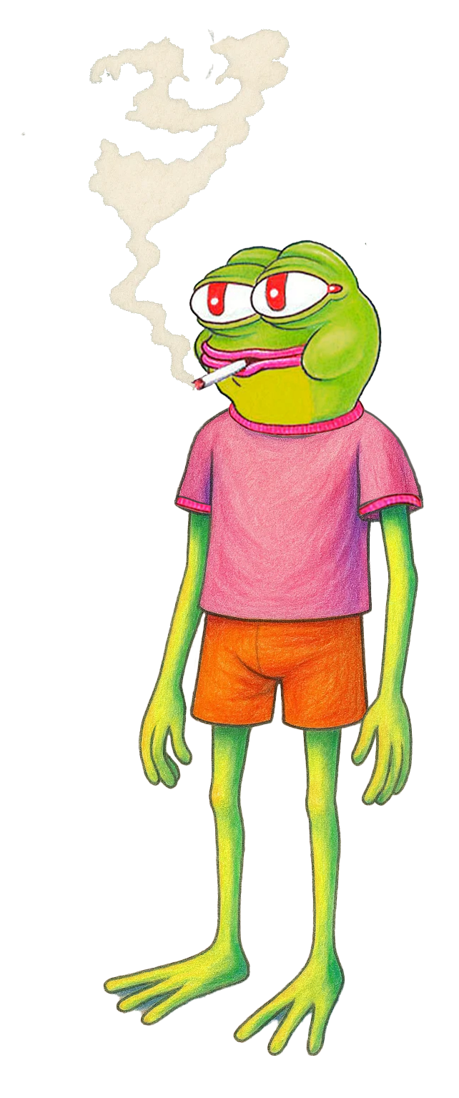 Smokin Frog Character